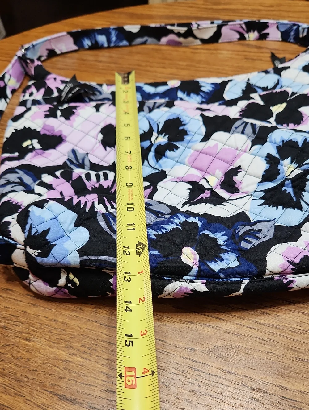 Vera Bradley Plum Pansies Versatile Bag/Backpack